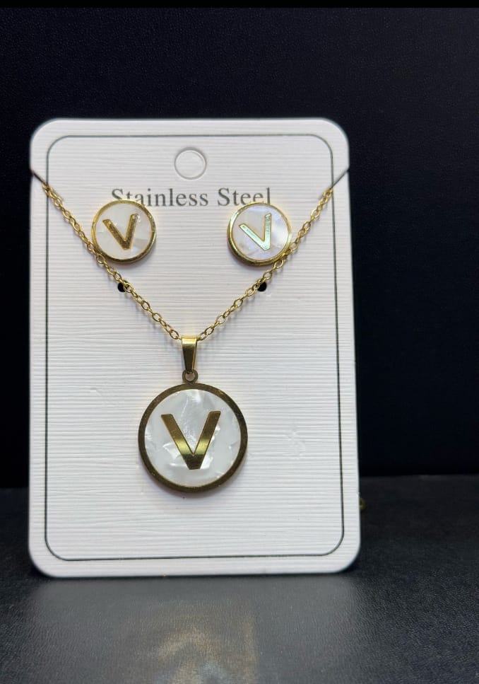 Letter Pendant Set