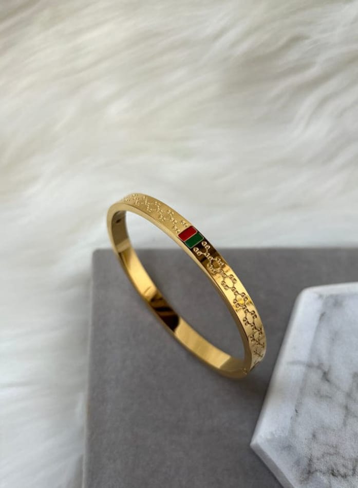 Red and Green Charm Bracelet