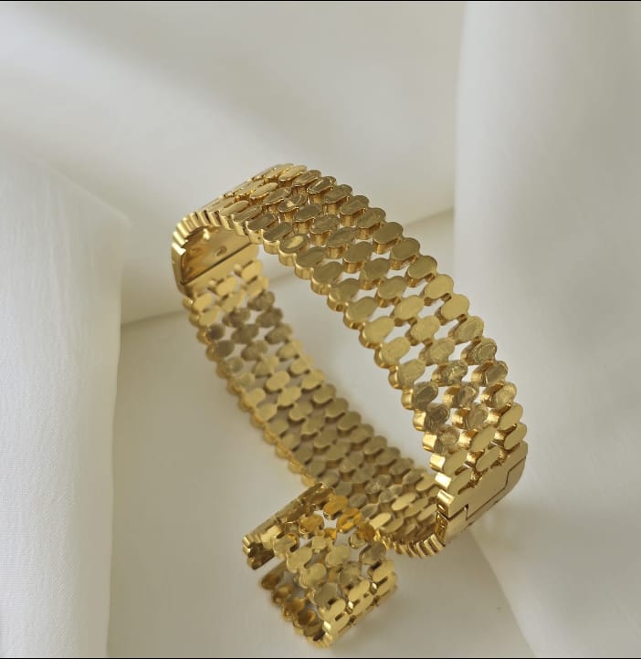 Layered Bangle and Ring