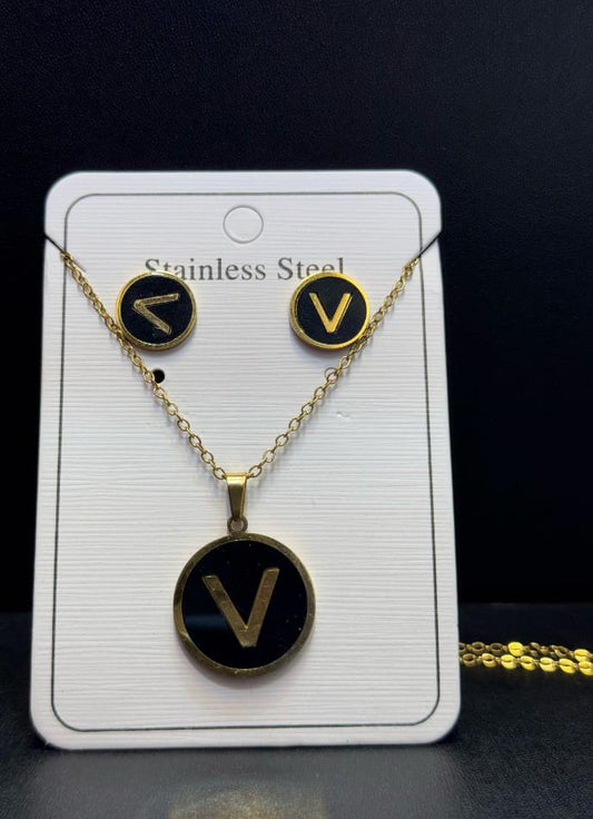 Letter Pendant Set